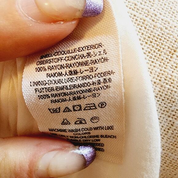 FREE PEOPLE DEAR YOU BACK LESS RUFFLE FLORAL ORANGE GREEN SIZE MED - Picture 5 of 9